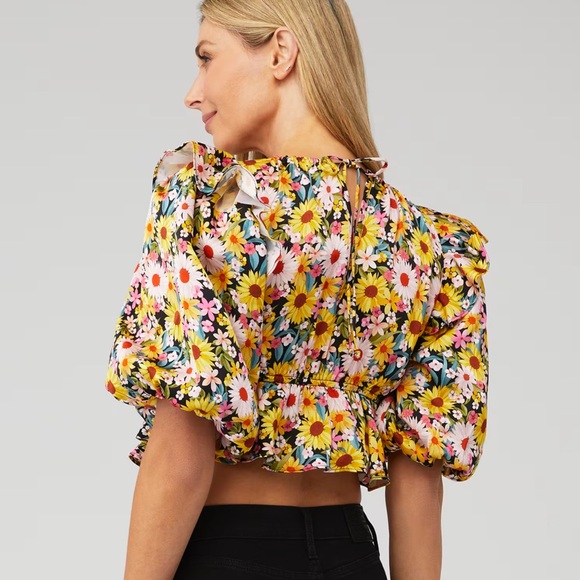 For Love & Lemons Glenn Crop Top - Picture 3 of 4